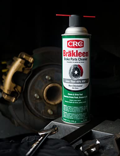 Crc (05084-12Pk) Brakleen Non-Chlorinated Brake Parts Cleaner - 14 Oz., (Pack Of 12) #TOP1