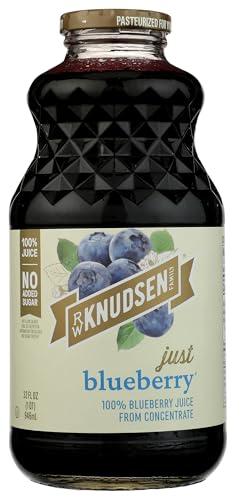 Image of R.W. Knudsen Just Blueberry Juice, 32 fl oz (Pack of 1)