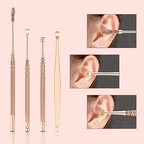 Earwax Removal Kit, Earwax Removal Tool, Ear Cleaner Tool Set, Earwax Removal Kit with a Cleaning Brush and Storage Box, 11 Pcs - Thumbnail 5
