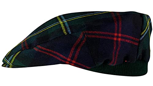 Casquette plate tartan Malcolm I LUV LTD - Casquette écossaise homme femme taille unique