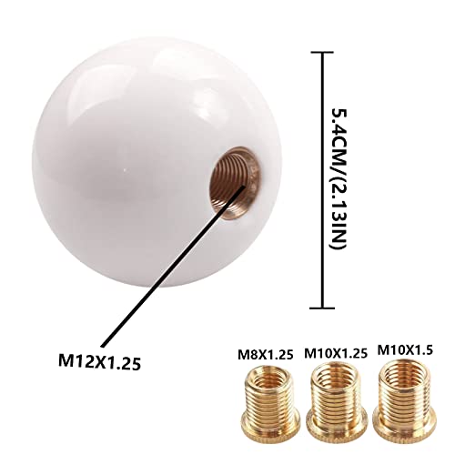 image for YIUIY Round Ball Shift Knob Universal Gear Shift Knob 5 6 Speed for Ma