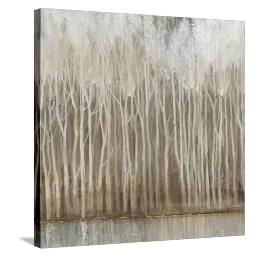 ART.COM Stretched Canvas Print Whispering Trees II by Tim OToole, 30" x 30"