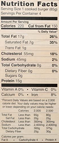 The Organic Meat Co. 0070804990425 The Organic Meat Co, Organic Grass-Feed Beef Burgers thumb #2