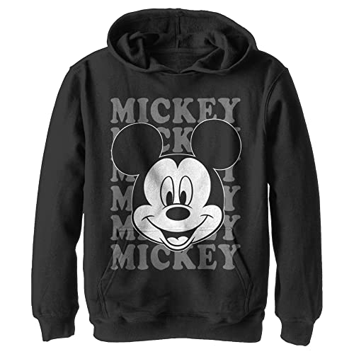 Sweat Disney garçon pour l'école et les sorties en molleton noir