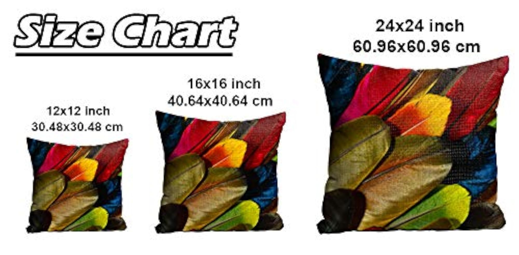 Nature's Jute Fabric Printed Cushion Cover, Multicolour 12 X 12 Inch