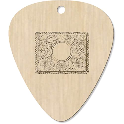 Azeeda 7 x ‘Cadre Art Nouveau’ médiator/pic de Guitare (GP00026877) - Les Beatles, Paul McCartney, John Lennon, RIngo Starr, George Harrison Azeeda 7 x 'Cadre Art Nouveau' médiator/pic de Guitare (GP00026877)
