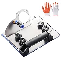 Winkelschleifer Ständer Für Fliesen, Fasenschneiden Von Fliesen, Winkelschleiferständer Für Fliesen 45° Mit Handschuhen, Winkelschleiferständer Für 45°, Für Winkelschleifer Vom Typ 100