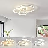 2. Diseño de apariencia: diseño circular de tres anillos simple e individual, la lámpara de araña está hecha de lámparas de aluminio y acrílico de alta calidad, materiales de alta calidad, muy adecuados para uso familiar, y la vida útil es tan larga como 50,000 horas.