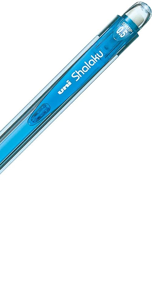 Amazon.co.jp: 三菱鉛筆シャープ ベリーシャ楽M5-100 透明水色 T8
