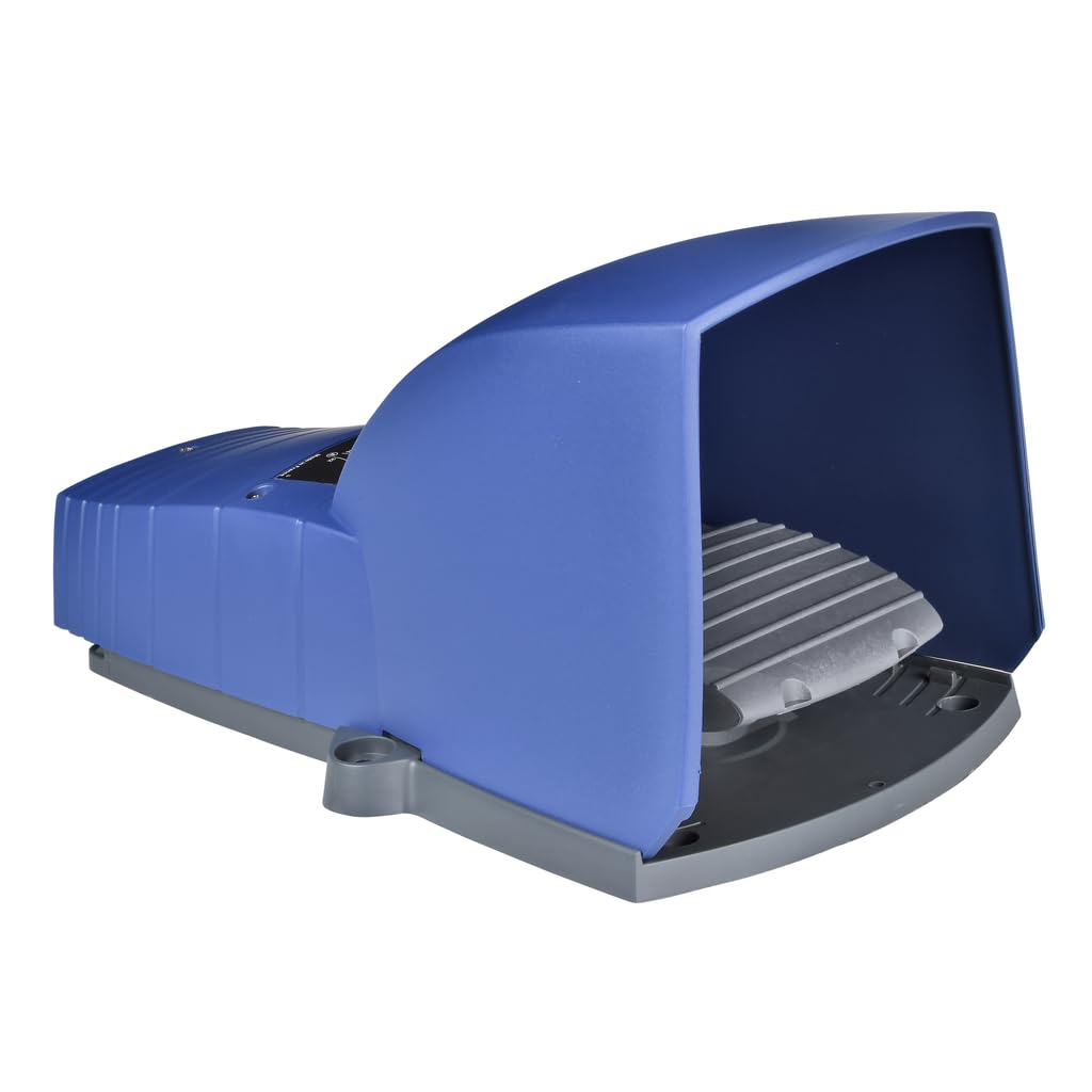 Schneider Electric Fußschalter 1-stufig, IP66, Schutzhaube, Kunststoff, blau
