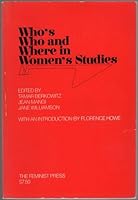 Who's who and where in women's studies B000XOKUEY Book Cover