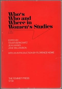 Paperback Who's Who and Where in Women's Studies Book