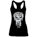 Produktbild The Punisher Skull Sketch Girl-Top schwarz M