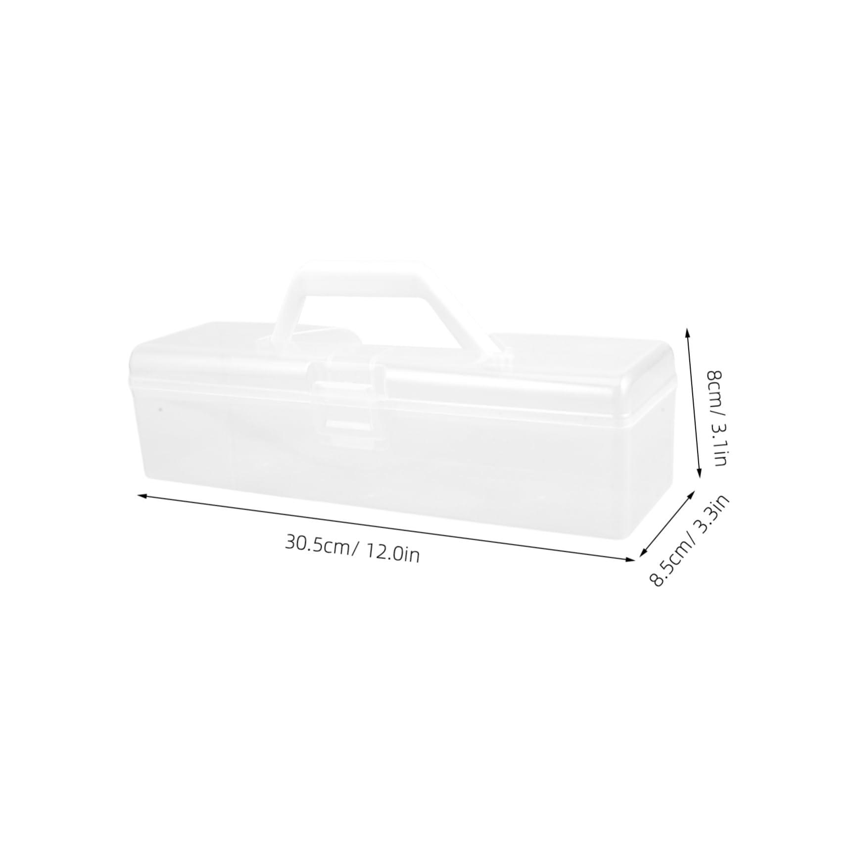 Ciieeo Portable Airtight Cake Roll Storage Box Pp Material Bread Loaf Box Countertop for Office Lunches or Picnics