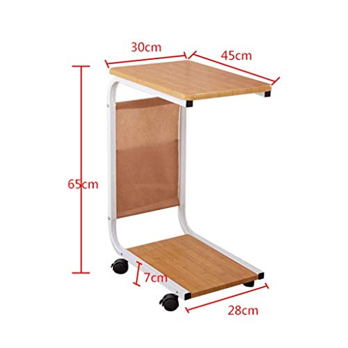 Side Table Laptop Table,Laptop Desk End Table Sofa Table Movable Side