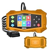 VPOW OBD2 Scanner Code Reader Tool: OBD Car Diagnostic Scan Tool - Auto Car Engine Fault Code Reader for All OBDII Protocol Cars Since 1996 - Compatible with Ford BMW Toyota Honda Cars ects (Orange)