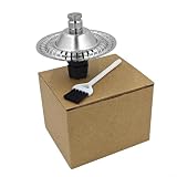 EffiFish Edelstahl-Milchaufschäumer für TM5, TM6, für TM7 – Heiß- und Kaltgetränke-Schaum für Kaffee, Cappuccino, Latte, Frappuccino, Eier