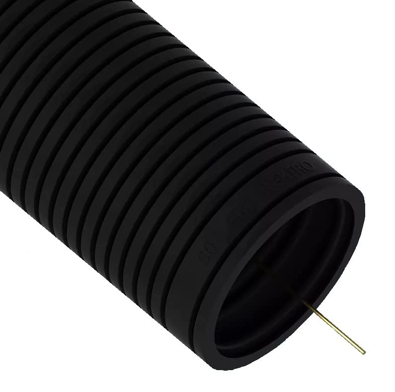 Tuyau ondulé AKS RKGS 50/42 750N de 25m avec tire-fil pour gaine