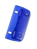 Genie PP-2 2fach Locher (zum Abheften, Metallstanzen, mit integrierten 12 cm Lineal) blau