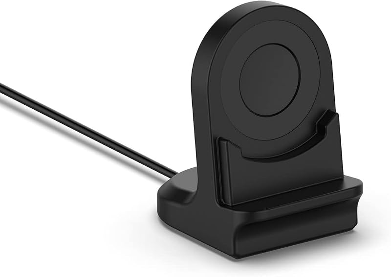 Base de carga magnética compatible con Huawei Watch GT5/GT5 Pro/GT4/GT3/GT3 SE/GT2 Pro, Watch D2/4/4 Pro/3/3 Pro Nuevo soporte de carga rápida Cable de carga USB de 3.3 pies