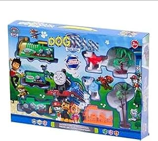 لعبة قطار واكسسوارات للأولاد - متعددة الألوان