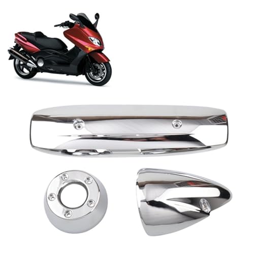 Cubierta para TMAX 500 2001-2005: protector térmico de escape para moto 2