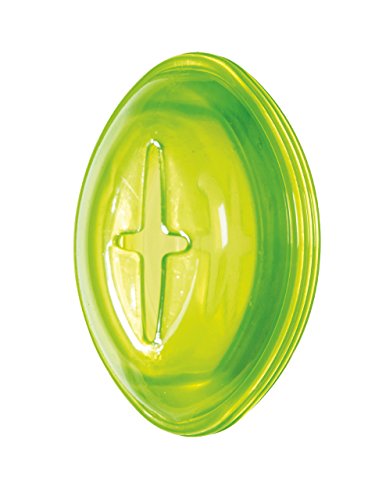 Hero SnackTime Soft Rubber Football, Green Dog Toy