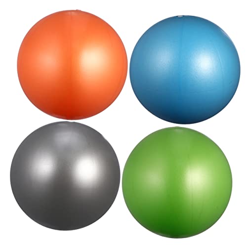 BCOATH 4pcs Ball Anti-Burst Thick PVC Exercise Ball for Boys and Girls Adults for Fitness