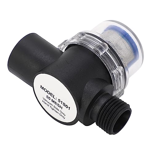 Inline-Filter mit Innengewinde, Effektive Filterung. Kunststoffkonstruktion. Einfach zu Installierender 1/2-Zoll-Wasserpumpenfilter 14. Hohe Festigkeit für Rohrleitungen