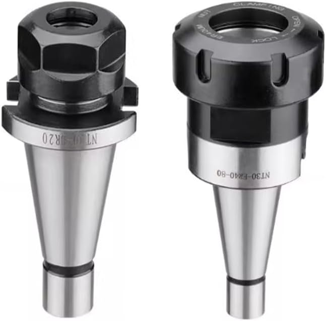 1pc NT40 NT30 ER11 ER16 ER20 ER25 ER32 ER40 Collet Chuck Tool Holder For CNC Face Milling Machine NT ER Stable Milling(NT30-ER16(M12))