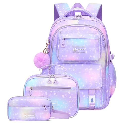 Amythe Sac à Dos Fille Primaire 3 Pièce, Ensemble...