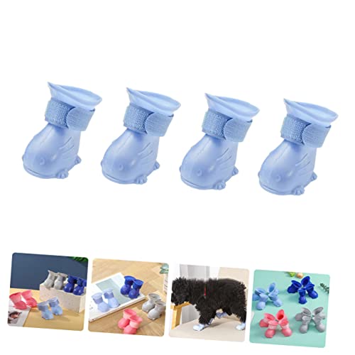 Bottes imperméables pour chien chaussures pour chiots saison des pluies - 7