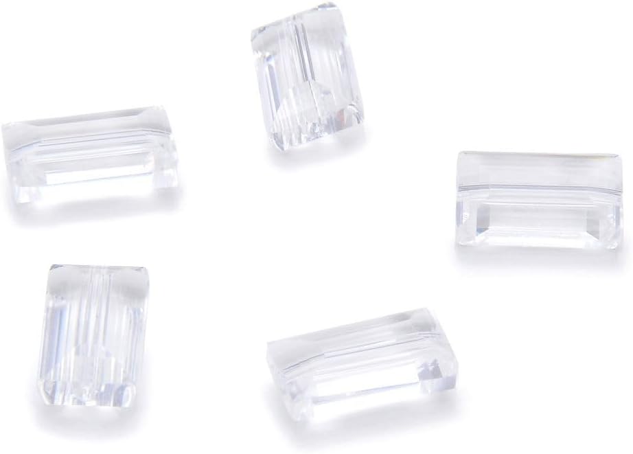25pcs Adabele Austrian 14mm Mini Rectangle Crystal Beads Dark Indigo Compatible with Swarovski Crystals Preciosa 5055 SSRT1420