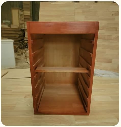 Industrial 7-Drawer Mobile File Cabinet on Wheels, Versatile Makeup Storage Dresser & Jewelry Organizer, Craft & Office Storage Solution for Closet & Bedroom