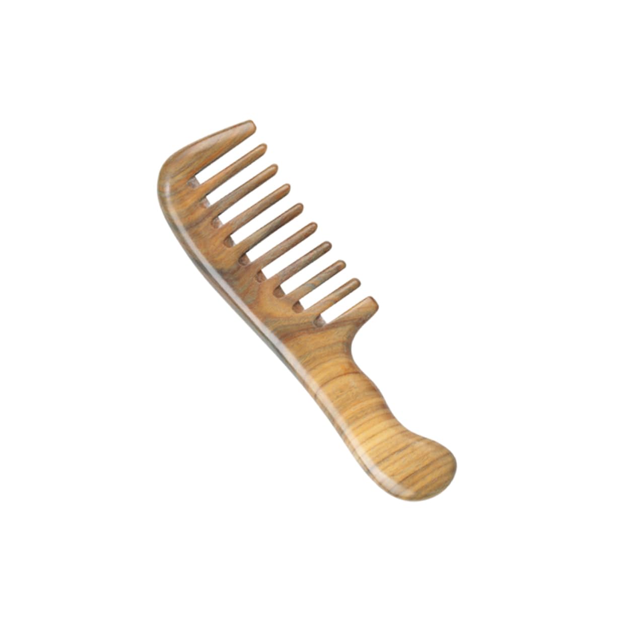 Didiseaon 2 Peines Sin Empalme Peines De Anchos De Madera Natural s Decorativos Para Cortar El Cabello De Masaje Dentado De Madera De Sándalo Para Novia