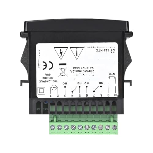 Controlador de temperatura DT-322 con sensor NTC de 6 VA: evite desajustes térmicos 2