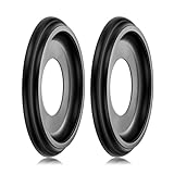 2 Packs Molded Nylon Ceiling Medallion for Light Fixtures and Ceiling Fans,9.8'OD x 4'ID x 0.94'P (Fits...