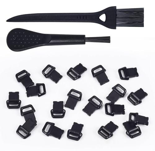 20 Pcs iPhone Dust Plugs, Lightning Charging Port Cover for iPhone 14 Pro Max/ 13 12 11, iPad AirPods, Charger Port Plug Cleaner Protector with 2 Cleaning Brushes