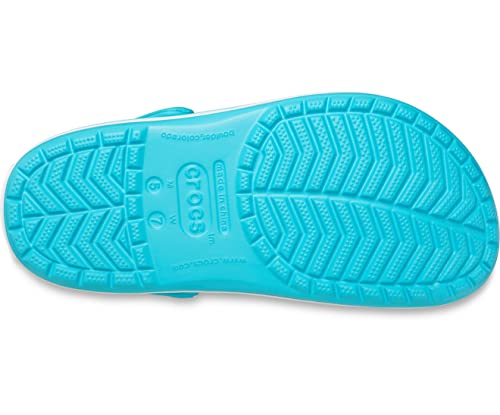 Image of Crocs Unisex Adult Crocband Clog 11016-4SL Digital Aqua M6W8
