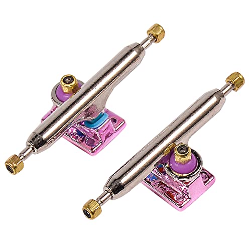 RACOFSB Fingerboard Trucks with Upgraded Urethane Bushings and Pivot Cup,34mm 32mm Width,Normal...