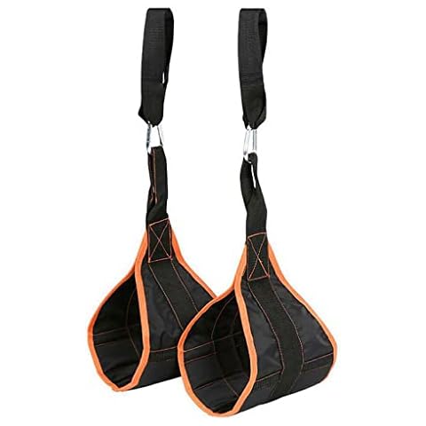 VENNSDIYU Pack of 2 Sling Strap Portable Abdominal Hanging Belt Training, Orange Cover