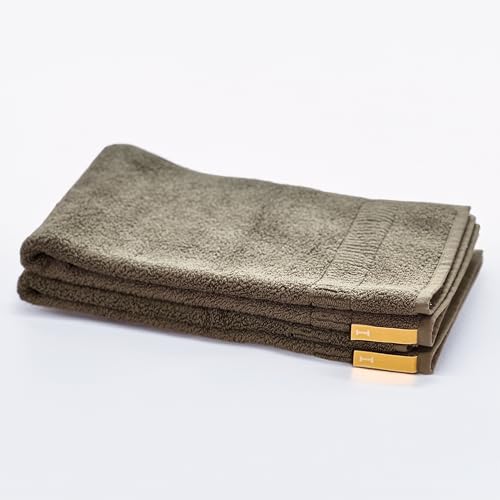 Organic Cotton Hand Towels Pack of 2