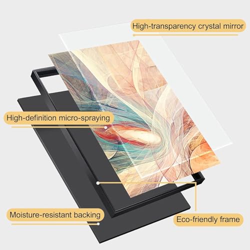 Decorative Fuse Box Cover Cabinet, Creative Removable Electric Meter Box Panel, Stylish Breaker Box Art Cover for Home Decor (15.7" x 31.5")