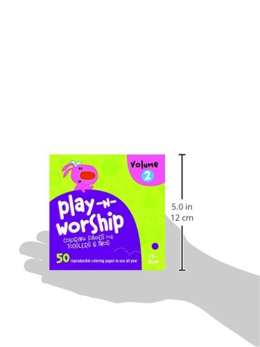 Play-N-Worship: For Toddlers & Twos Coloring Pages Volume 2 #TOP1
