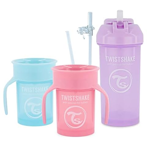Kit de Vasos con Boquilla Twistshake Drinking Trainer Cover