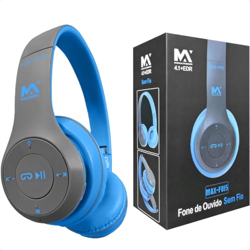 Fone de Ouvido Bluetooth Portátil Dobrável Wireless