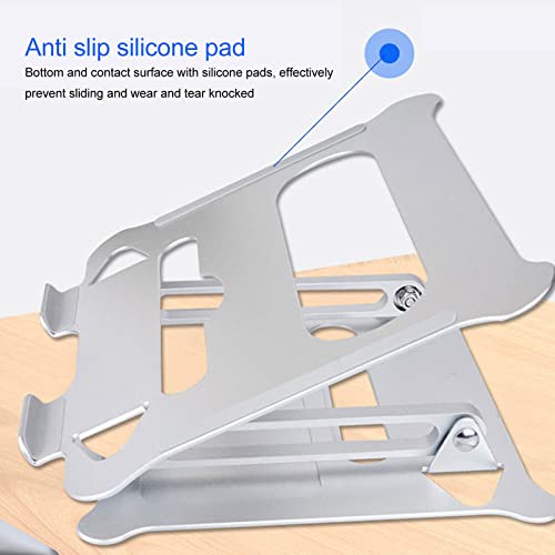 Base para Laptop Plegable Ajustable de Aluminio miniatura 2