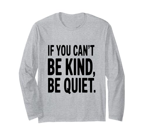 If You Can't Be Kind Be Quiet ���`�x�[�V�����̈��p ����T�V���c