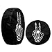 Foruidea Skeleton Peace Spare Tire Cover with Backup Camera Hole Wheel Tire Cover Fit Trailer, RV, SUV and Many Vehicle 18inch