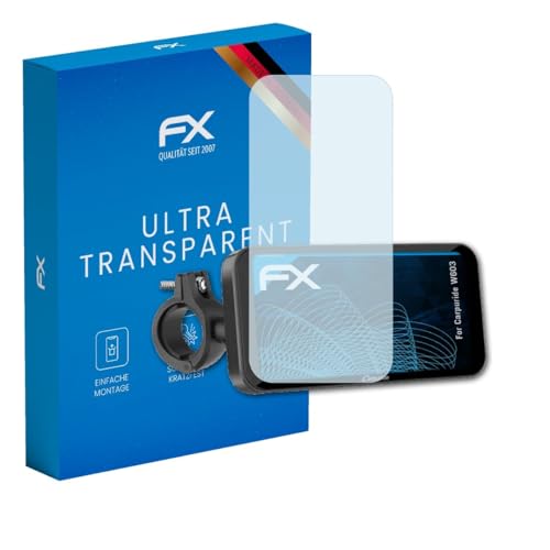 atFoliX Screen Protection Film compatible with Carpuride W603 Screen Protector, ultra-clear FX Protective Film (3X)